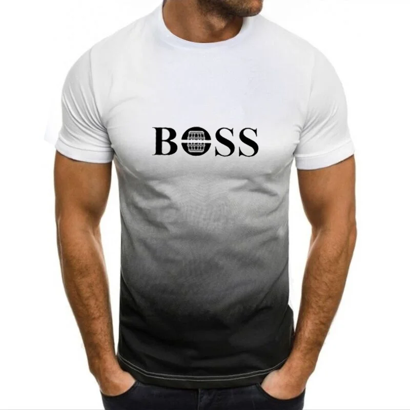 

Men's short-sleeved round-neck T-shirt,creative graphic print,fitted,casual,sporty