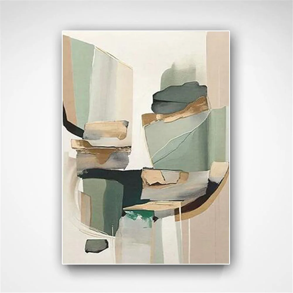 الحديثة كبيرة رسم الجدار ملصق فني 100% رسمت باليد زهرة النفط اللوحة على قماش صورة لغرفة المعيشة ديكور المنزل الفني