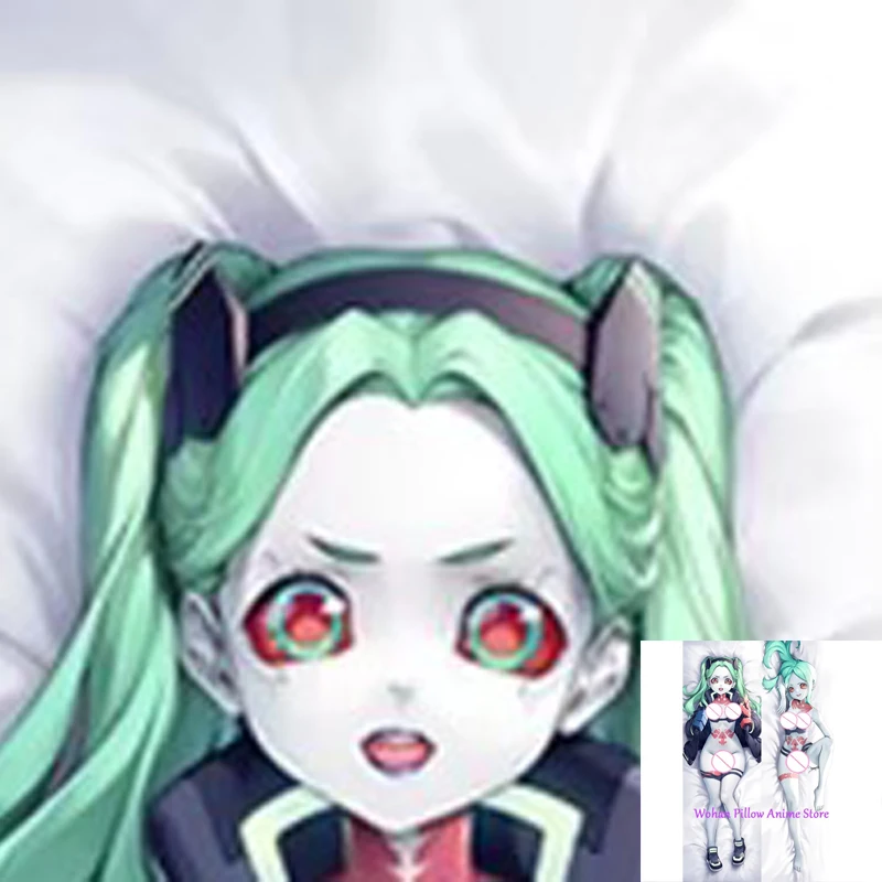 

Dakimakura Anime Pillow Cover Rebecca Double Sided Print Life-size Halloween Christmas Decoration