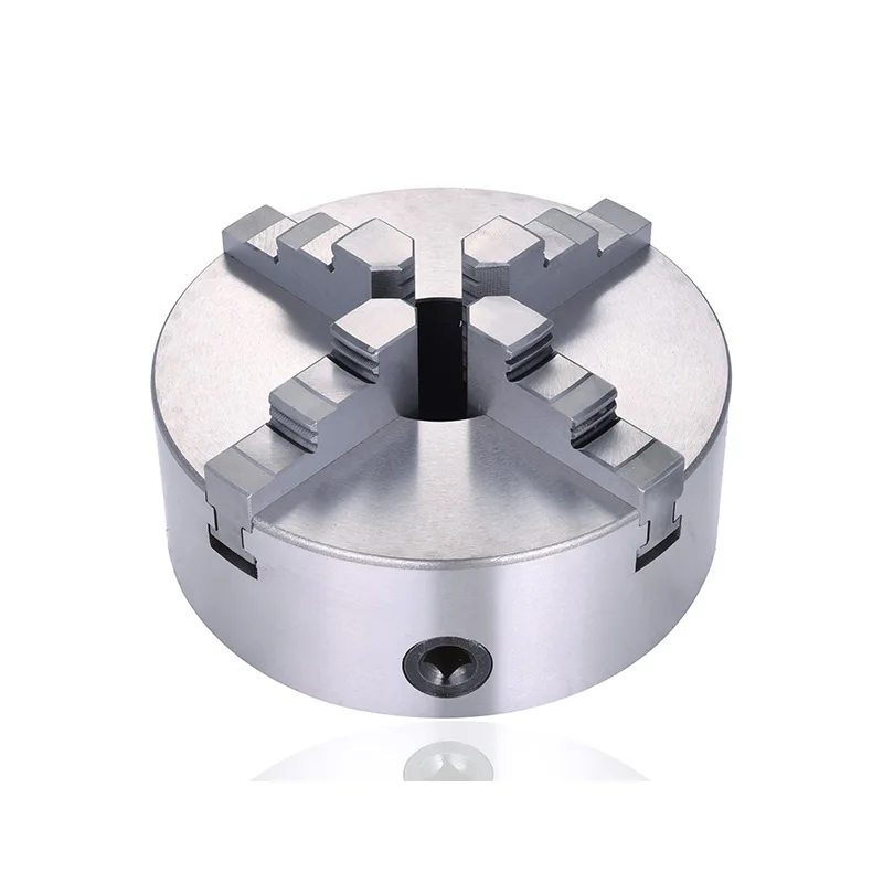 NEW K12 160 Four-jaw Self-centering Chuck Synchronous Four-jaw Chuck Woodworking Chuck