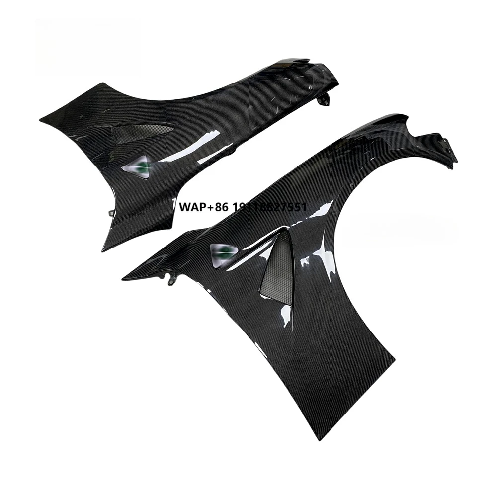 

New Durable Upgraded Carbon Fiber GTAM Style Front Mud Block Fender Body Kit