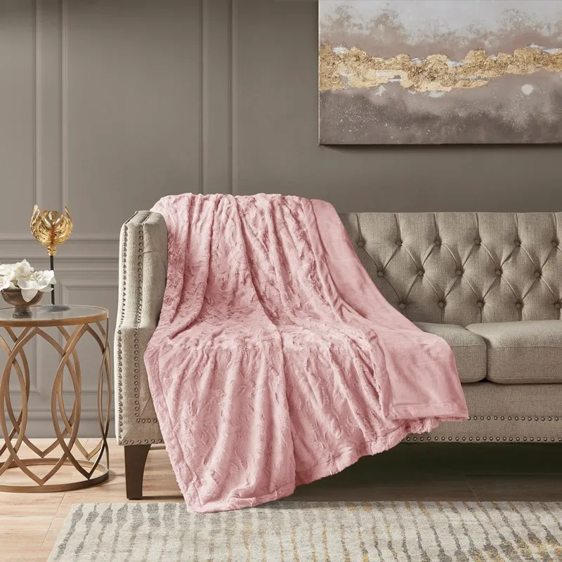 

1PC 66x90 Faux Fur Blanket