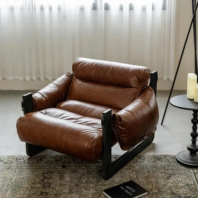 

Modern Ergonomic Living Room Chairs Aesthetic Backrest Nordic Auxiliary Armchairs Comfortable Chairs Salon Chair Designer