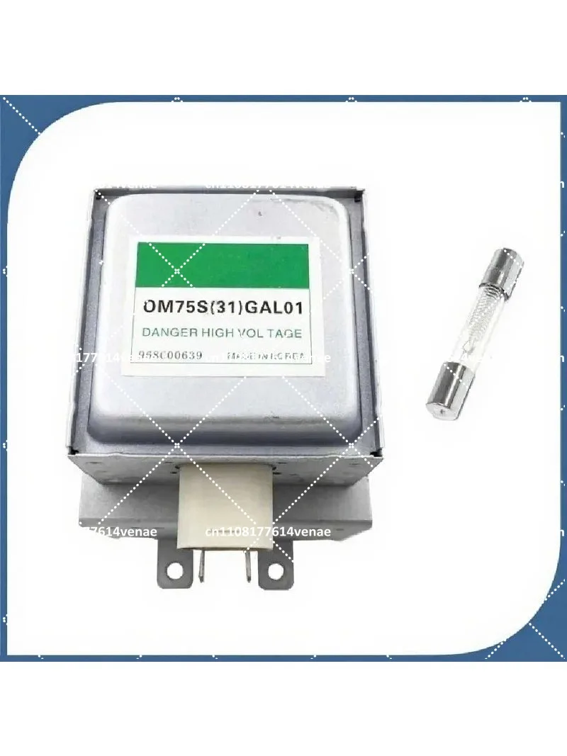 Premium Magnetron OM75S(31)GAL01 for Microwave Ovens - Includes High - Performance Fuse
