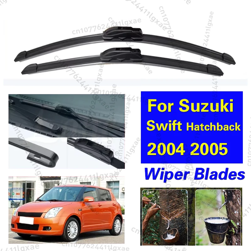 

Car Wiper For Suzuki Swift Hatchback 2004 2005 2006 2007 2008 2009 2010 Front Wiper Blades Windscreen Windshield Window 21"+18"
