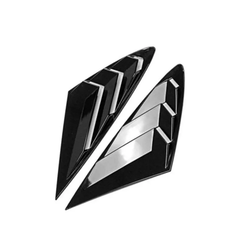2020-2022 for Hyundai Sonata Rear Window Louver Shutter Cover Side Vent Scoop Trim ABS Car Styling Windshield Accessories
