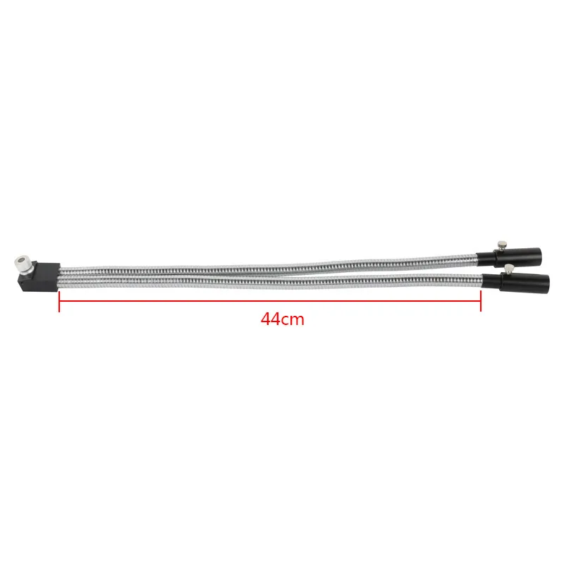 Lampada a fibra ottica LED 20W 30W 6500K Doppio microscopio a collo di cigno Faretto Sorgente di luce fredda medica Illuminatore