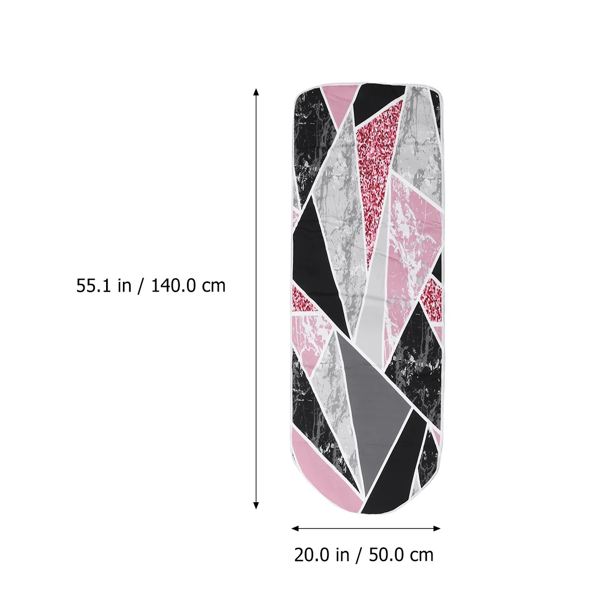 

Marble Pattern Ironing Board Cover Canvas Cotton Stain Resistant Replacement Pad Protection Sheet