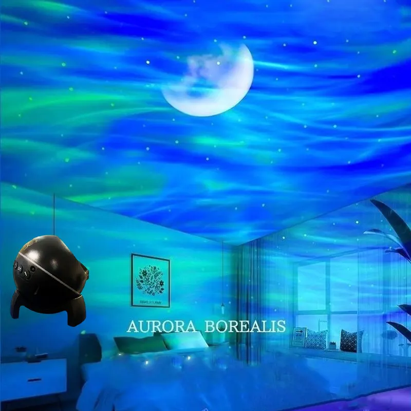 별이 빛나는 하늘 조명 전체 하늘 별 침실 프로젝션 조명 수면용 침대 옆 무드등 프로젝터 야간 조명 은하 프로젝터