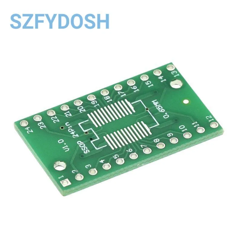 10PCS SOP Patch Adapter Board SOP8 SOP10 SOP14 SOP16 SOP20 SOP24 SOT223 QFP32-100 QFN32 QFN40 TQFP QFN IC Test Board PCB Board