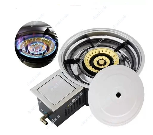 Infrared Embedded Hot Pot Stove Flameout Protection Korean Commercial Energy Saving Catering Cooker