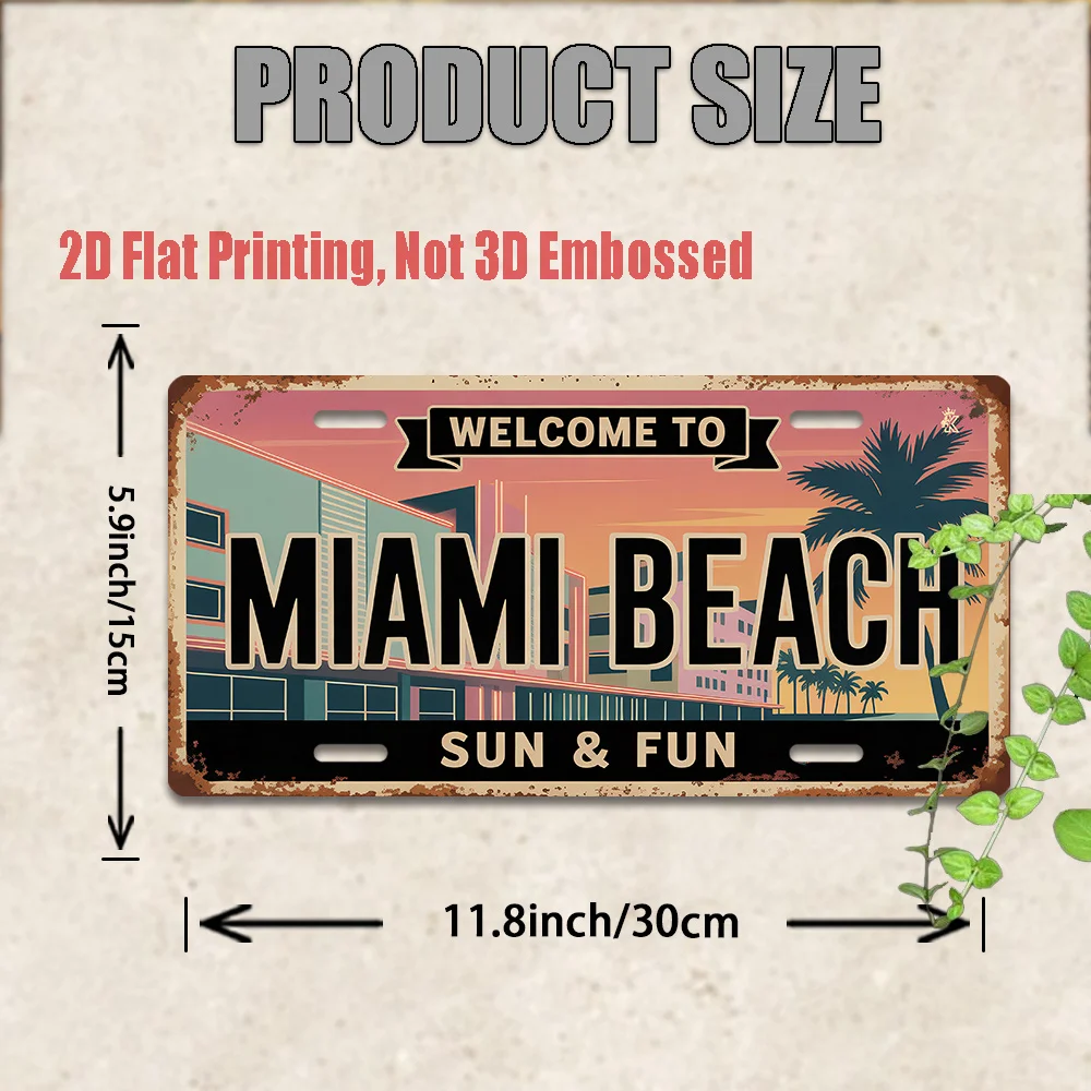 2D Flat - [Open ] 1pc, 2Dflat, for Decoration Solely, 2D Plane, 2D Plane Printing, 1pc, Retro Metal Sign, Outdoor Wall Art (29.9