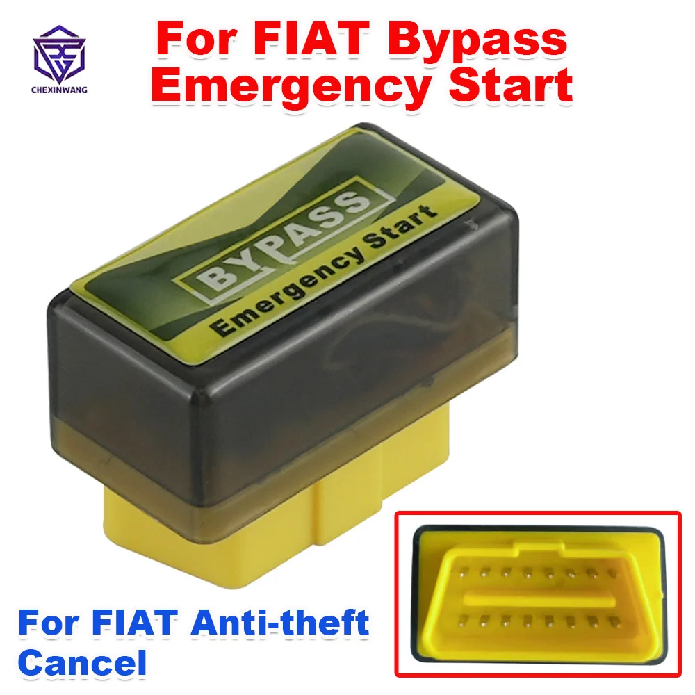 For FIAT Bypass Emergency Start Plug and Start IMMO OFF For FIAT Anti-theft Cancel Auto Repair OBD2 By Pass for Multi-Jet 500