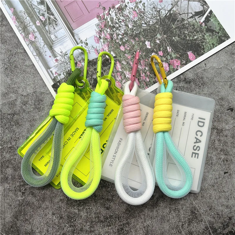 Lanyard ID Card Holder Contrasting Colors Credential Holder Removable Identity Card Holder Premium ID Badge Teacher Accessories