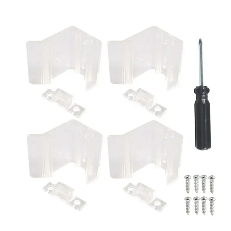 A99F-4PCS RV Sliding Mirror Door Latch,Universal Sliding Mirror Door Catch, For RV Interior Hardware,Travel,Camp And Trip