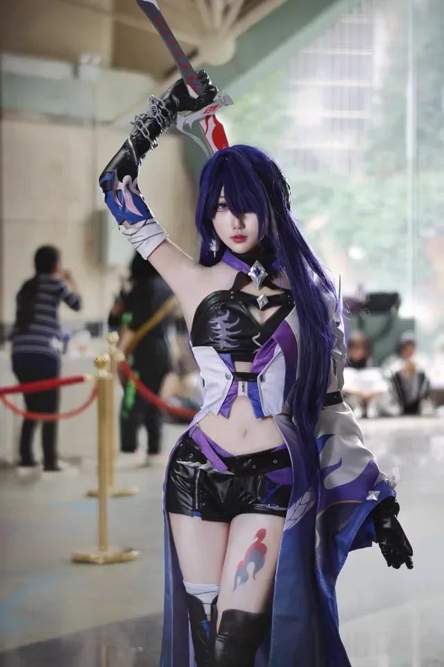 

Acheron Sword Honkai: Star Rail Prop Cosplay Halloween Christmas Party Props for Comic Show