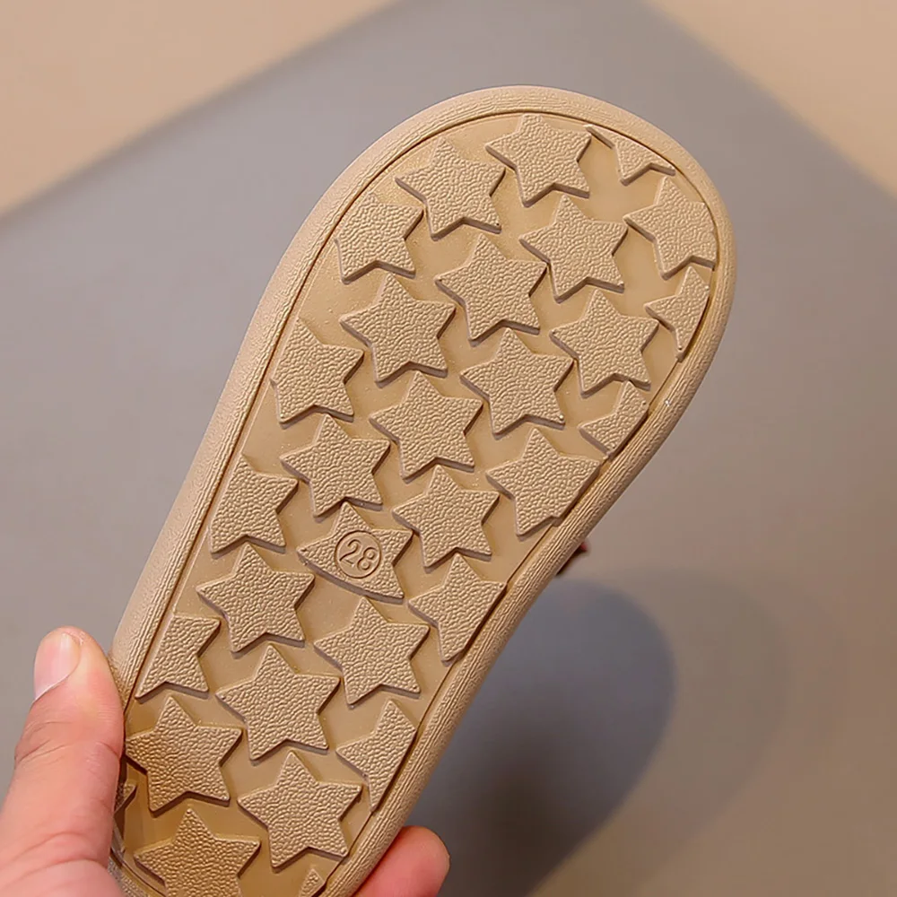 فو الفراء أحذية الشتاء للأطفال سميكة الدافئة المراهقين طفل أفخم الأحذية المضادة للانزلاق الصبي الفتاة أحذية قطنية الأحذية الدافئة #3