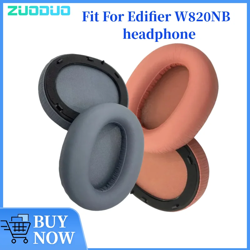 

ZUODUO Replacement Earpads for Edifier W820NB Earmuffs Ultra-soft Sponge Cushion Cover Headphone
