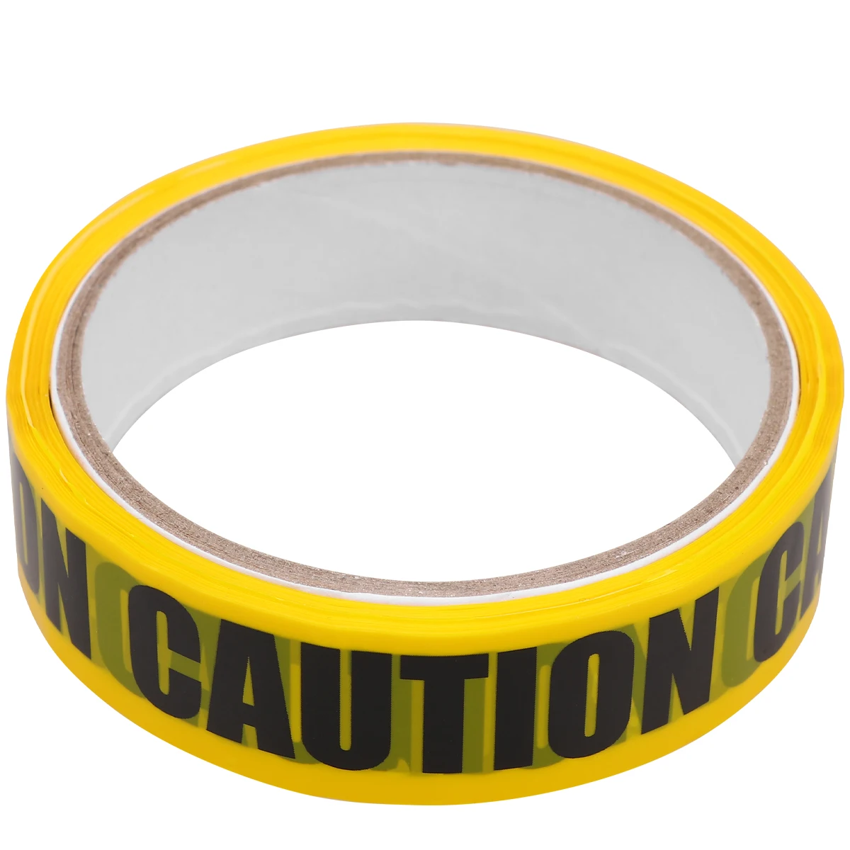 

2PCS Safety Warning Tape Strong Adhesive Caution PVC Black Letter Floor Industrial Self Sticker Barrier