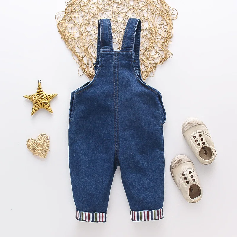 IENENS Infant Rompers Jumpsuits Baby Denim One-pieces Toddler Clothing 0-24 Months Boy Girl Overalls Kids Dungarees Clothes