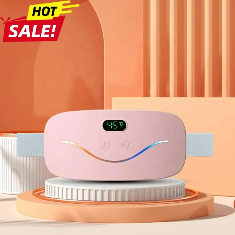 

НОВИНКА 2026, облегчение боли в менструальном периоде, теплый нагревательный пояс, массажер для судорог, портативные грелки для менструальных спазмов