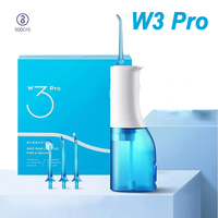 Original SOOCAS W3 Pro Oral Irrigator 4Type Nozzle Dental Water Jet 80 Days of Battery Life Water Flosser Teeth Whiteing Cleaner