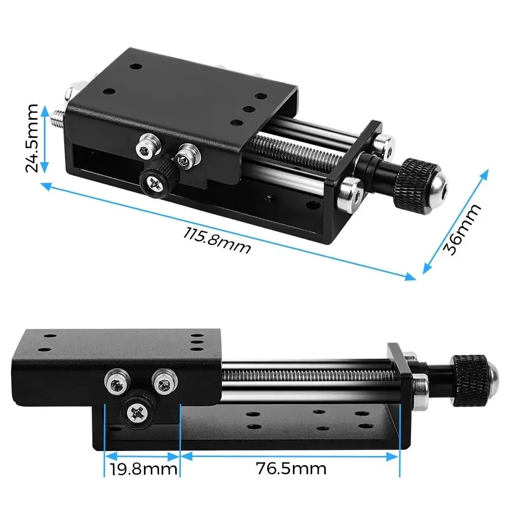 Laser Engraving Machine Z-axis Adjustable Screw Module Laser Head Focusing Metal Fixed Mounting Frame