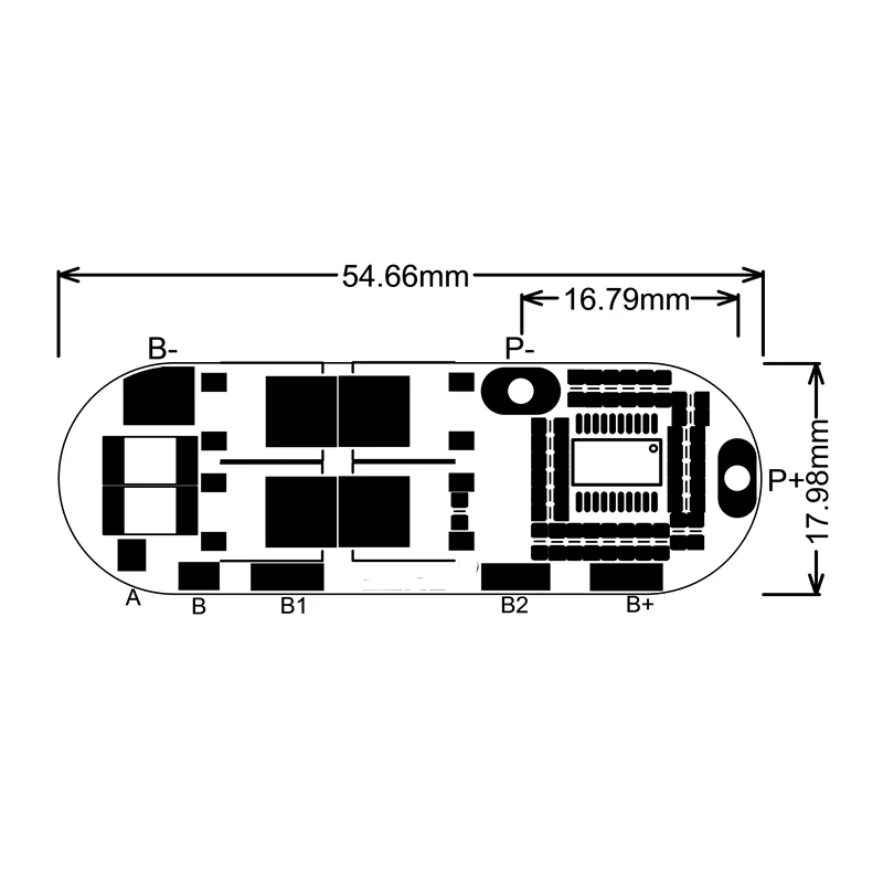 BMS 3S 4S 5S 12.6V 16.8V 21V ternaria ai polimeri di litio scheda di protezione della batteria al litio 3SBMS 3.7V scheda di protezione della batteria agli ioni di litio