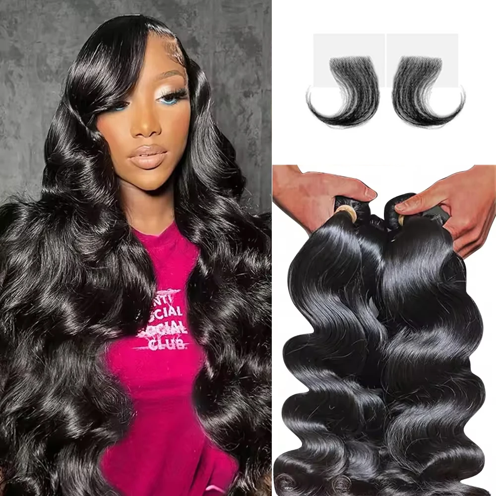 

28 30Inch Body Wave Bundles Human Hair Brazilian Weaving Natural Black 4 5 Bundles Deal Virgin Hair 30 Inch Raw Hair Extensions