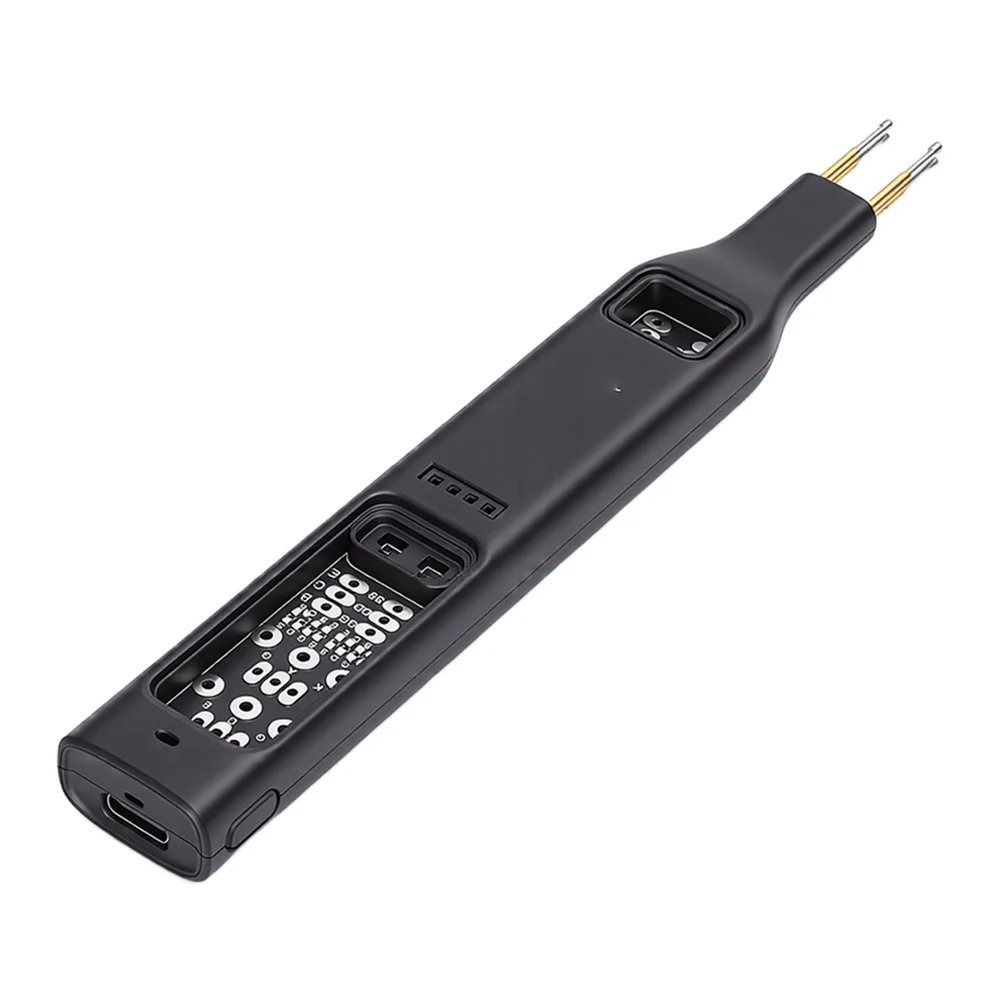 Circuit Diagnostics Transistor Tester For Field Diagnostics Black Testing Equipment Retractable Probes Supports Thyristor