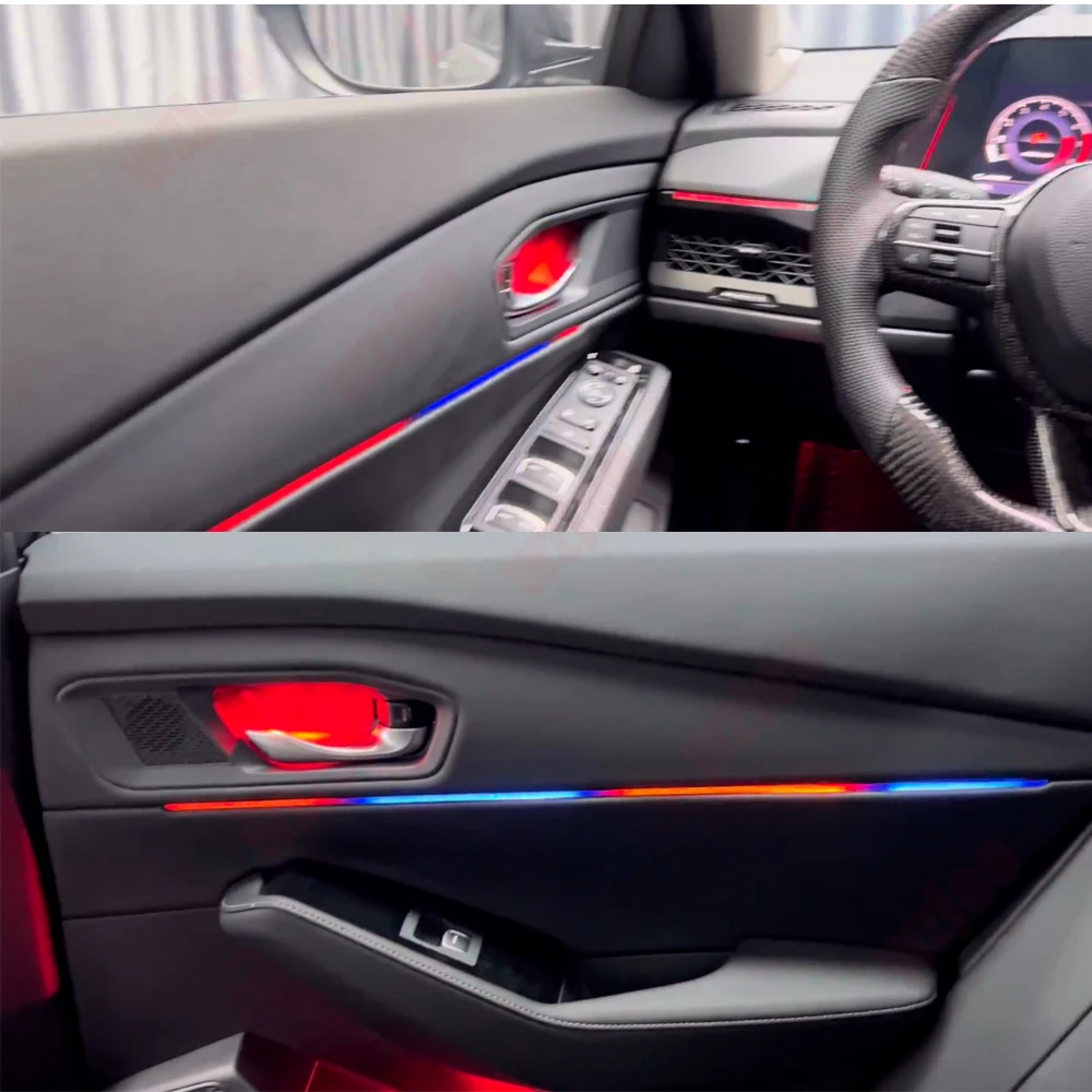Fit for the 2018 2019 2020 2021 2022 Honda 10th generation Accord 64 color dedicated ambient light (standard with 1:1 cup light)