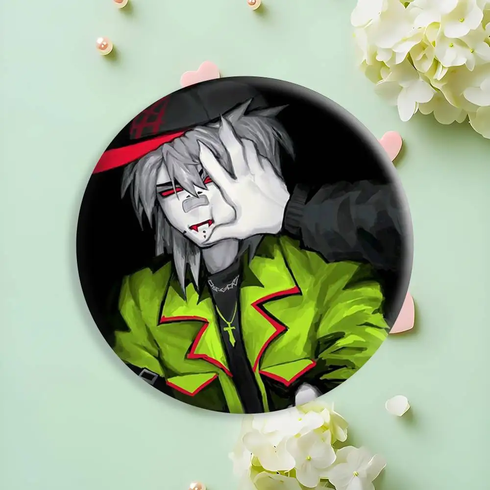 Game B-block Tales Griefer Brooches Cartoon Badge Pins Backpack Hat Accessories Friend Gift