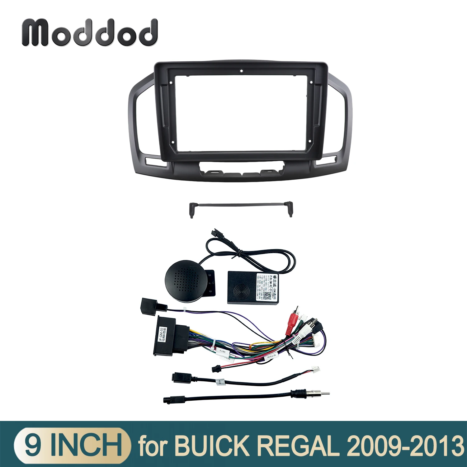 Double 2 Din Radio Fascia for Buick REGAL Opel Insignia Android Dash Kit GPS Navigation Frame Stereo DVD Player Install Panel