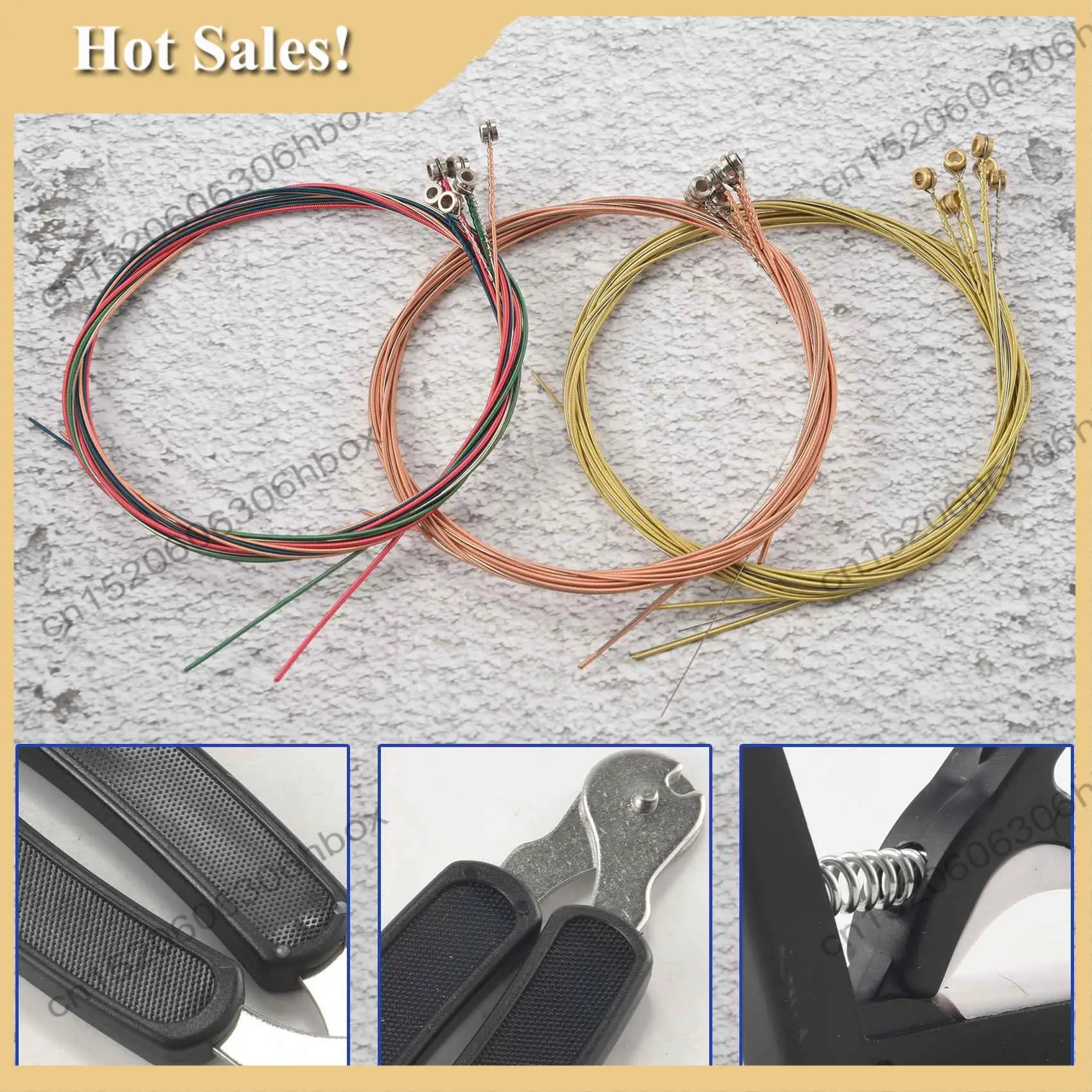 

-HOPE 34 PCS Guitar Accessories Kit Including Guitar Picks,Capo,Acoustic Guitar Strings,3 In 1String Winder,Bridge Pins,6 String