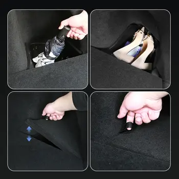 Pro Tesla Model Y Juniper 2025 úložný box na zadní stranu kufru, organizér nákladu, TPE box, podložka, dělicí deska, příslušenství 10 nejlepší prodej Příslušenství Tesly - №3