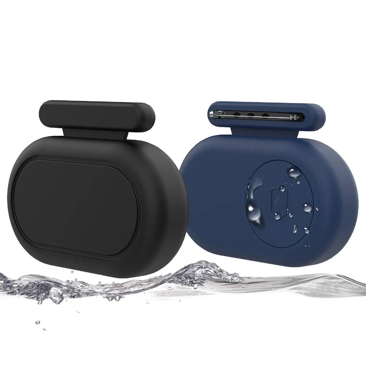 XDcase Silicone Tracker Case For Samsung Galaxy SmartTag2 Hidden Brooch Pin Protective Shell For Samsung Galaxy SmartTag2