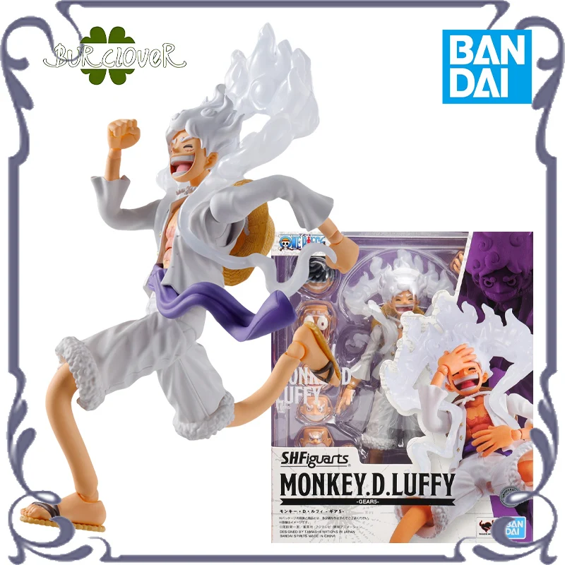 

BANDAI Original SHF One Piece Series MONKEY.D.LUFFY Anime Action Figure Collectibles And Decorative Items Children's Gifts