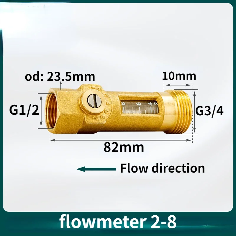 Flowmeter Gas Float Valve Gas Regulator Valves Welding Accessory Measuring Gas Meter Recorder DN15 Inner Float DN20 Outer Rotor