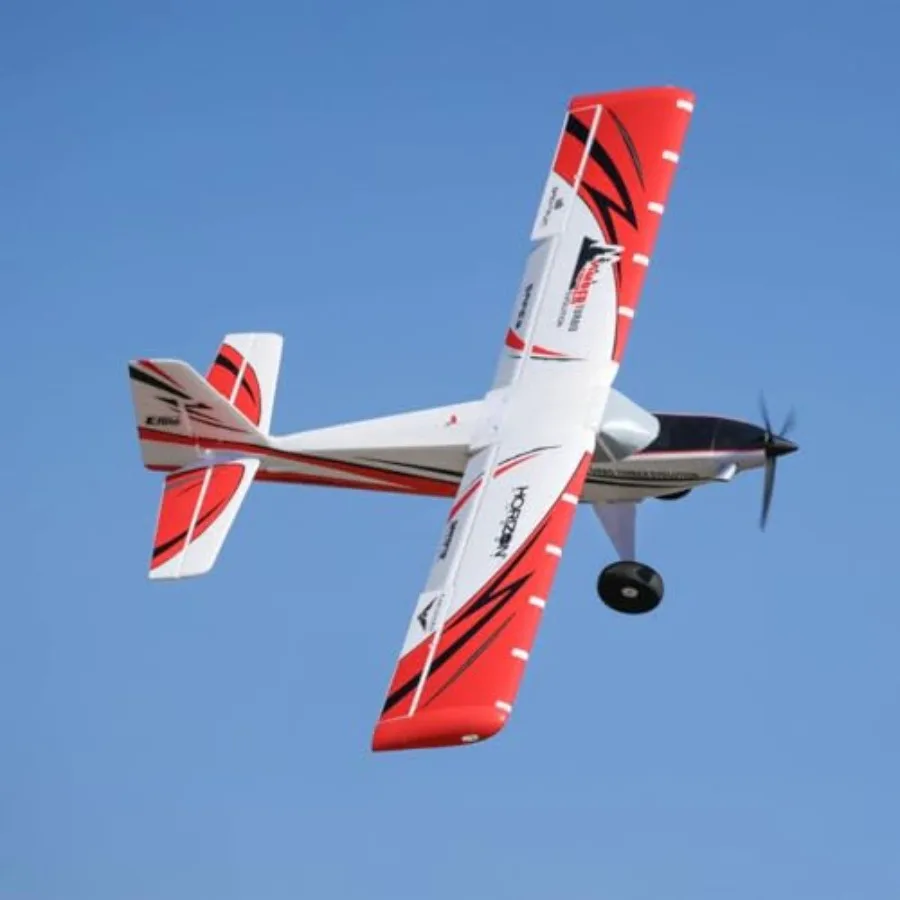 RC Airplane Turbo Timber Evolution 1.5m for outdoor flying, EPP foam body, orange-white color scheme, durable lightweight const