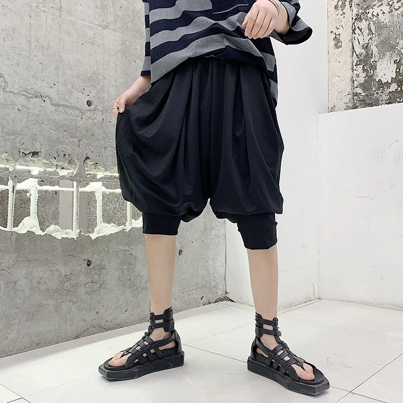 

Men's Lantern Shorts New Summer Dark Yamamoto Hair Stylist Fashion Casual Plus Size Shorts