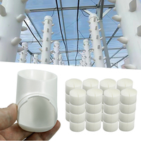 2-20Pcs Hydroponic Colonization Cup Soilless Cultivate Plants Grow Pipe with Sponge for Indoor Garden Greenhouse Planting Kit