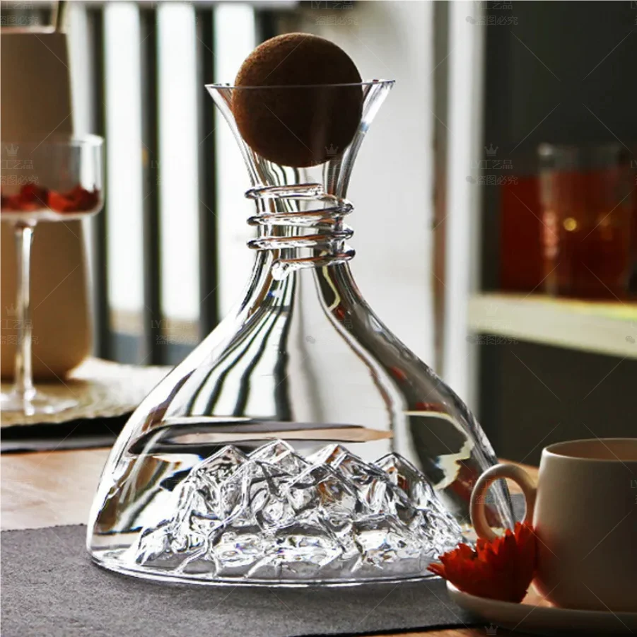 

Быстрый графин для вина, легкий роскошный высококачественный быстрый разделитель для вина, креативный хрустальный стеклянный диспенсер для вина, инструменты для бара