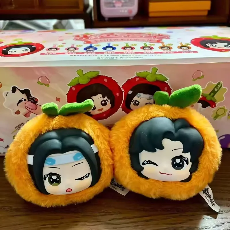 

Оригинальный кулон серии Mo Dao Zu Shi Fruit, слепая коробка Wei Wuxian Lan Wangji Mdzs, фигурка, модель Keychian Mystery Box, подарок для девочки