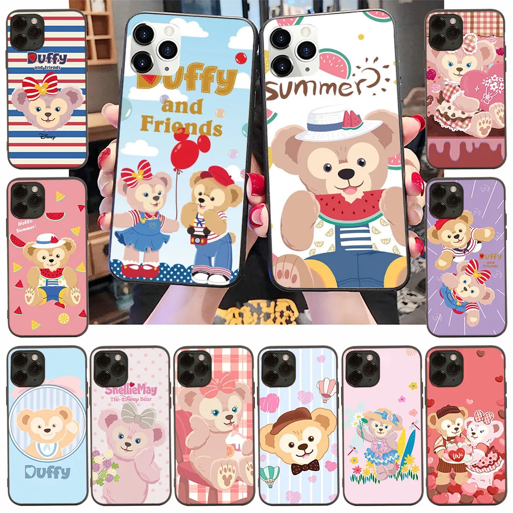 ZY10 Duffy and Friends custodia in Silicone TPU per VIVO V21 V21E V23 V23E V25 V27 V27E V29 Y01 Y02 Y02S Y36 Pro Soft Cover