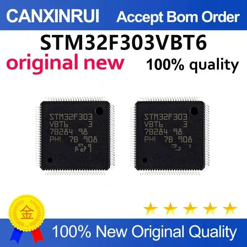 （5pcs-10pcs）Brand new original STM32F303VBT6 packaged LQFP-100 microcontroller