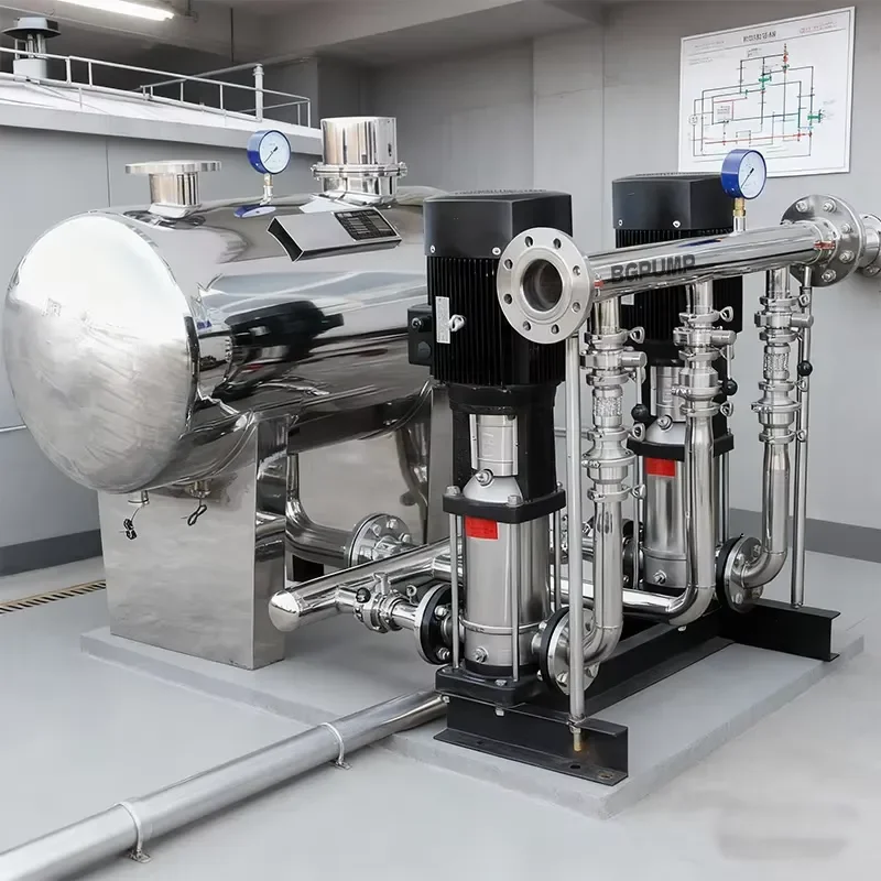 for Frequency Conversion Constant Pressure Negative Pressure Waterless Station Water Supply System