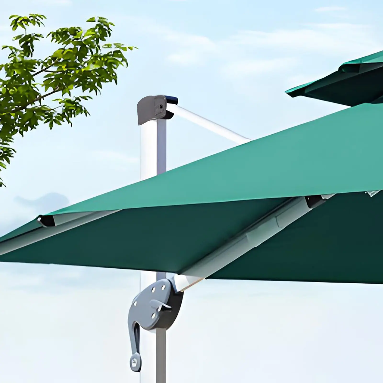Patio Umbrella Replacement Part Robust Pole Top Sleeve Outdoor Beach Umbrella Parasol Replacement Repair Accessory