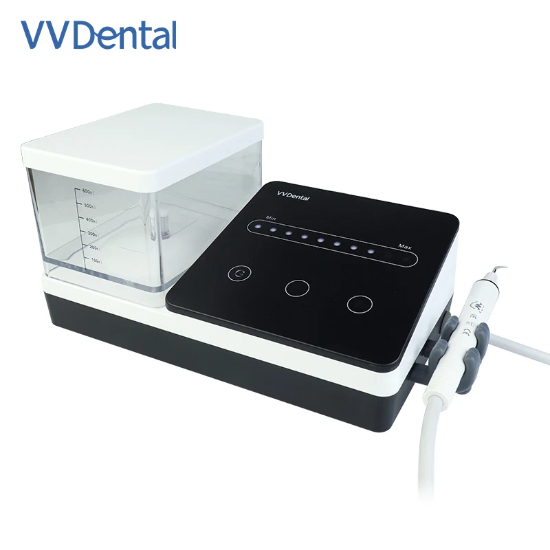 VV Dental Ultrasonic Oral Therapy System Scaler with 10 Working Tips Touch Panel Control Can Remove Calculus and Root Clean