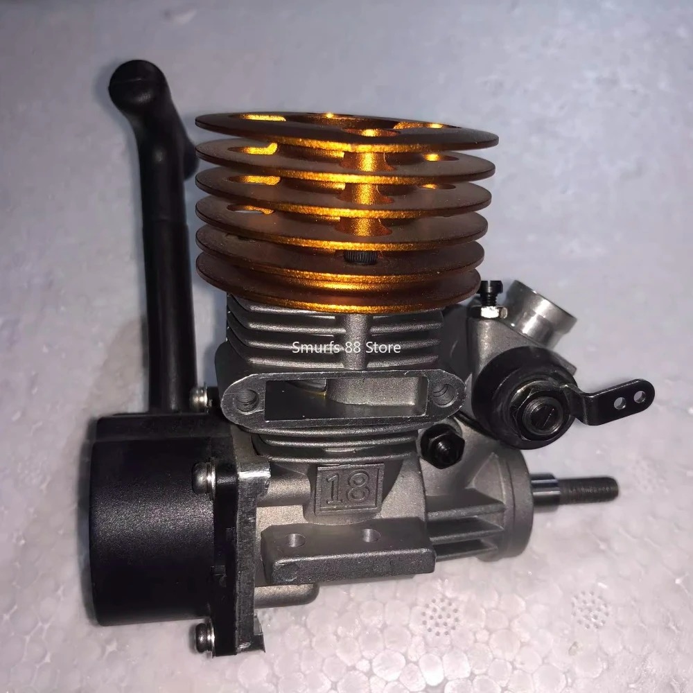 

18-классный метаноловый двигатель, модель металлического двигателя, модифицированная модель, ручная версия, версия для электрического запуска