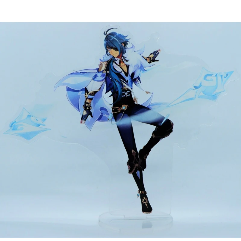 

Anime Kaeya Alberich Figurine Hot Game Genshin Impact 2D Standing Figure Acrylic Stand Model Plate Desk Decor Standing Drop Ship